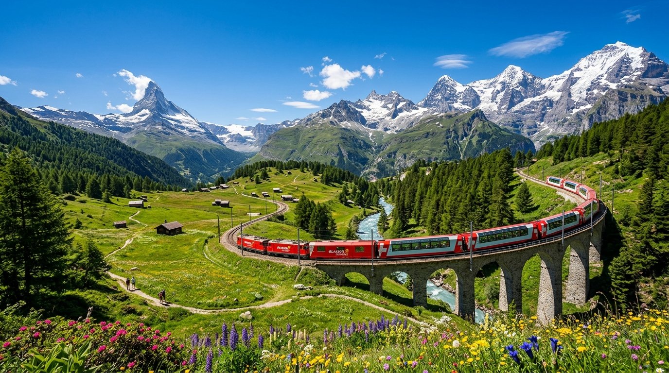 Swiss Alpine Wonders & Glacier Express